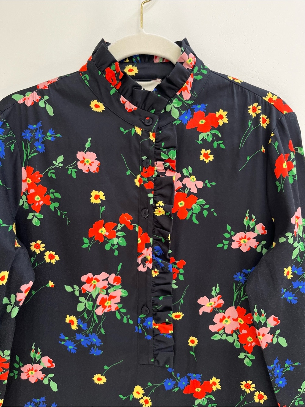 TUCKERNUCK After Light Amaryllis Tate Dress Black Colorful Floral Size Small - Picture 6 of 13